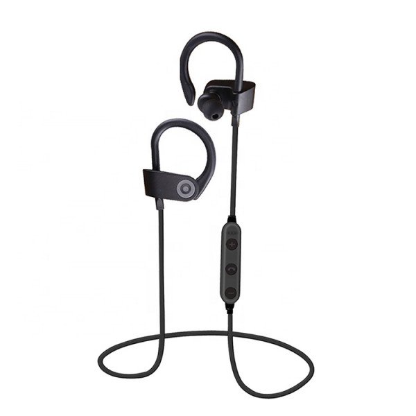 Wholesale Power Sports Hook Over Ear Bluetooth Stereo Headset BT007 (Black)